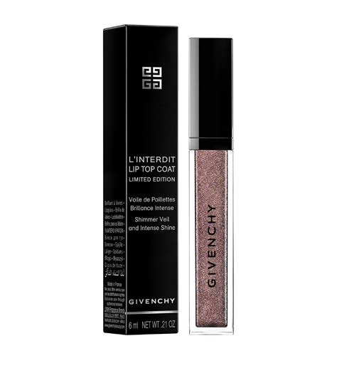 givenchy l'interdit lip top coat